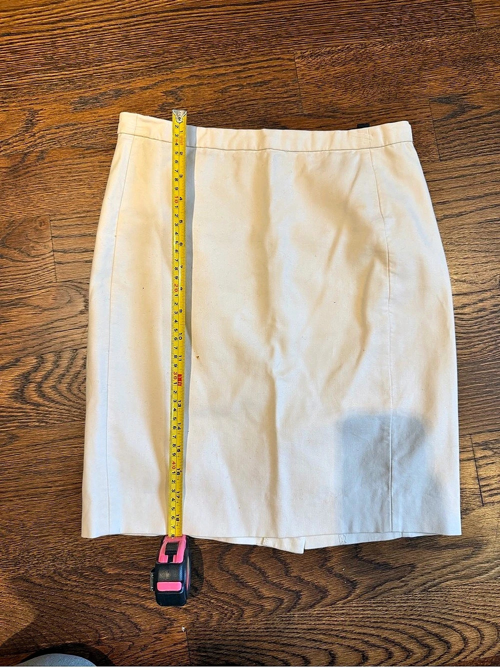 J.Crew Pencil Skirt in Cream Size 0